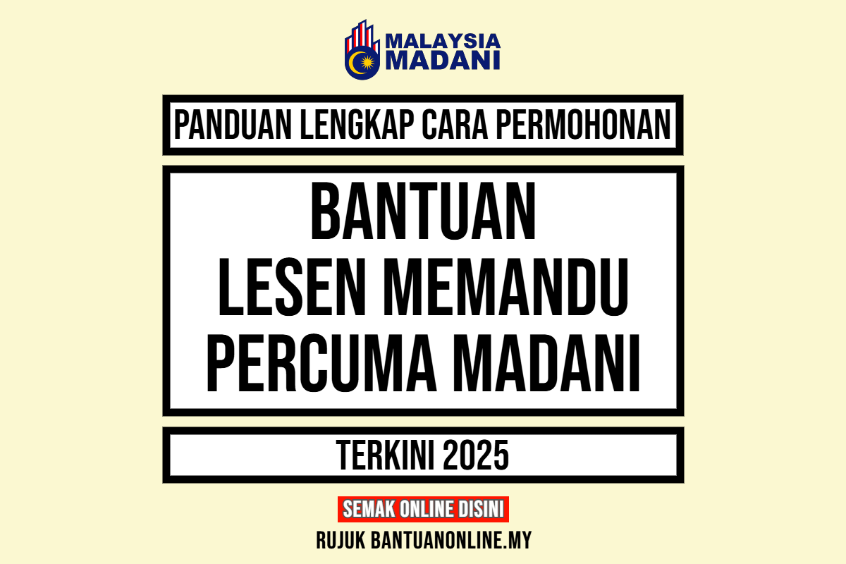 LESEN MEMANDU PERCUMA MADANI