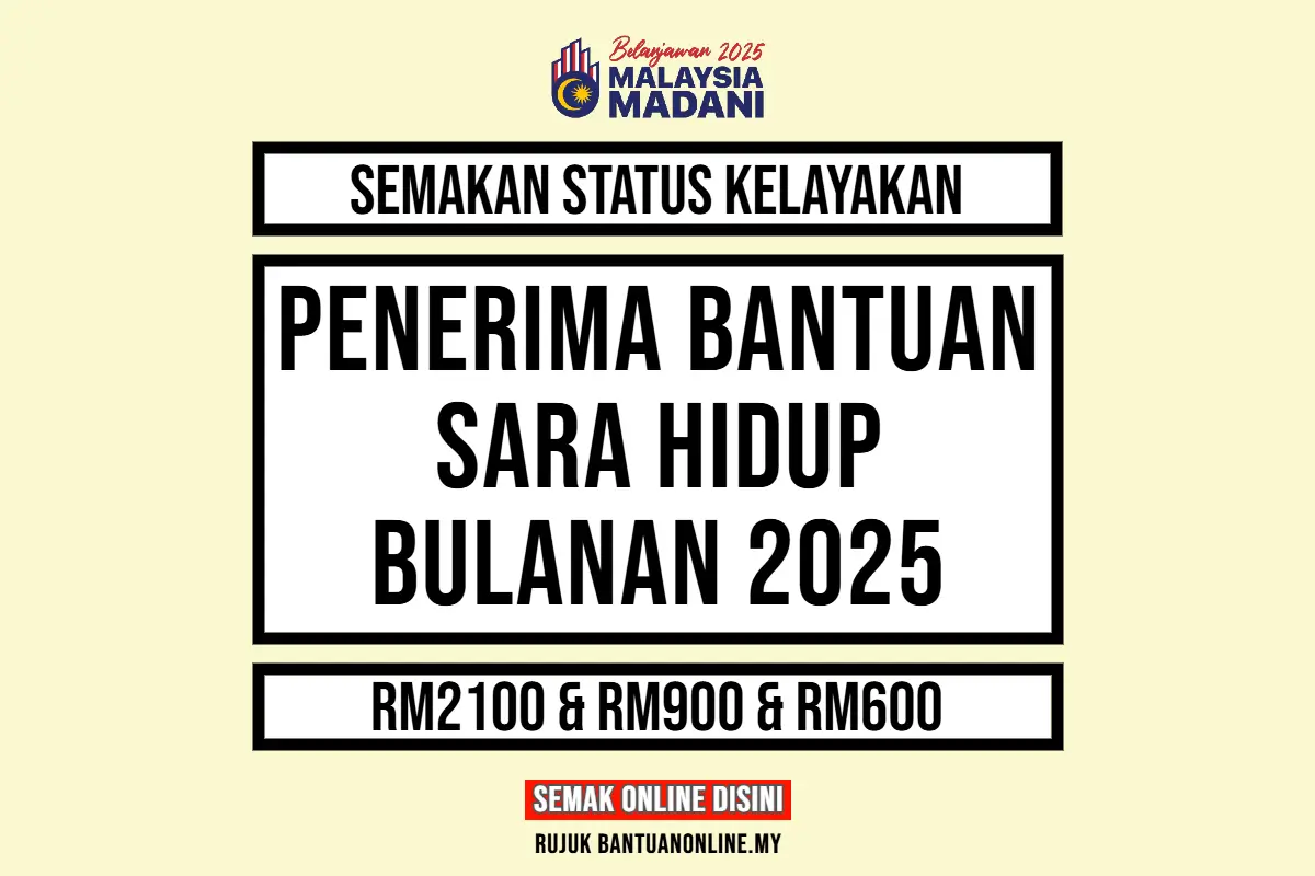 SEMAKAN SARA 2025 ONLINE