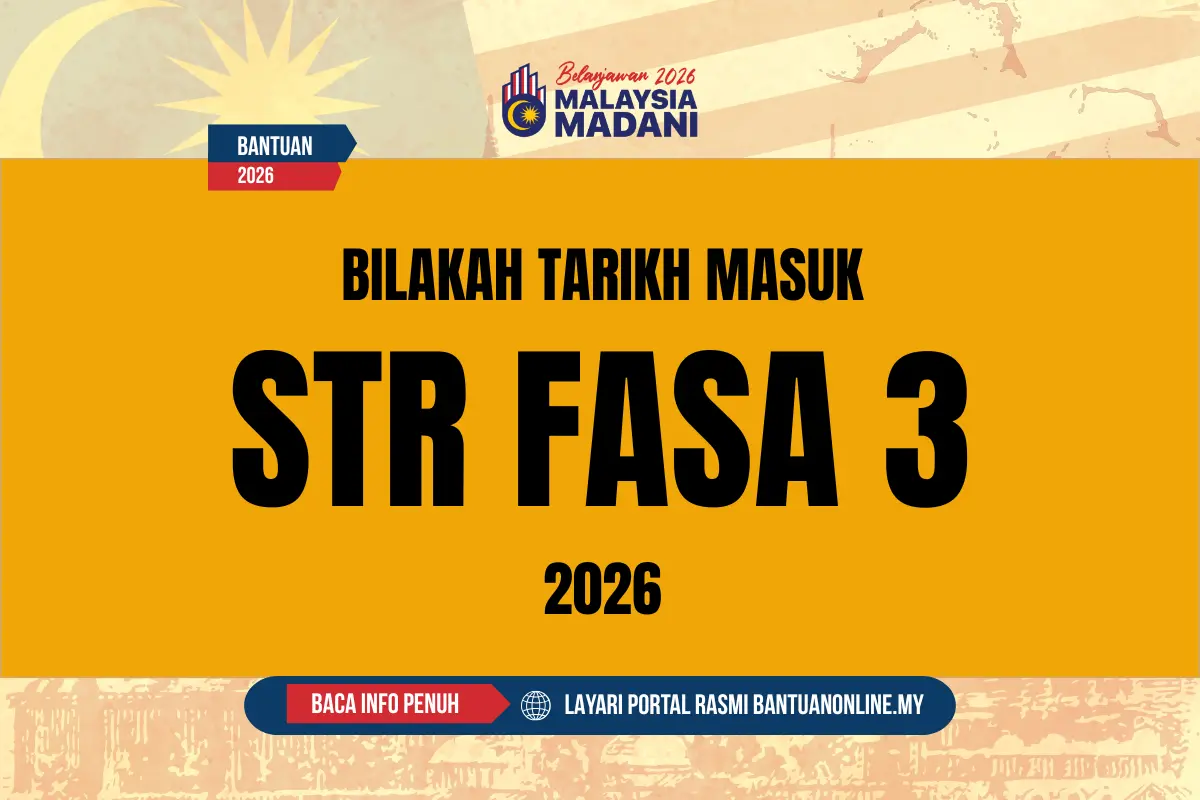 TARIKH PEMBAYARAN STR