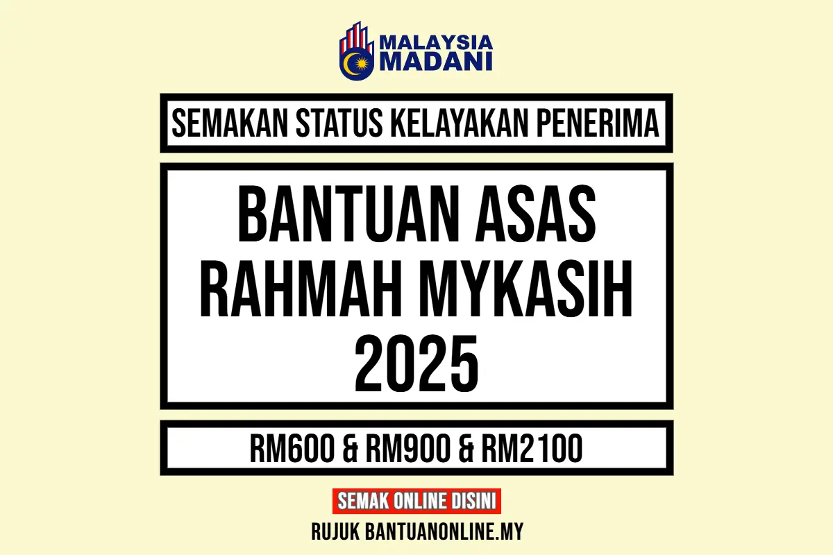 BANTUAN ASAS RAHMAH MYKASIH 2025