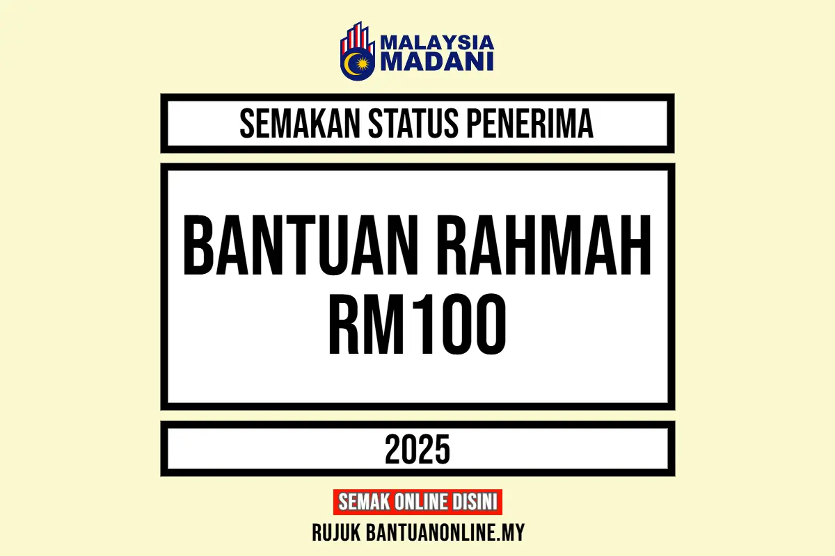 BANTUAN ASAS RAHMAH RM100