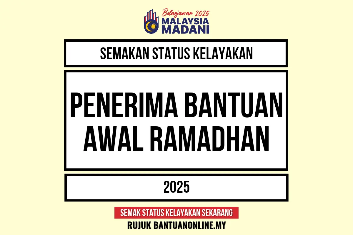BANTUAN AWAL RAMADHAN 2025