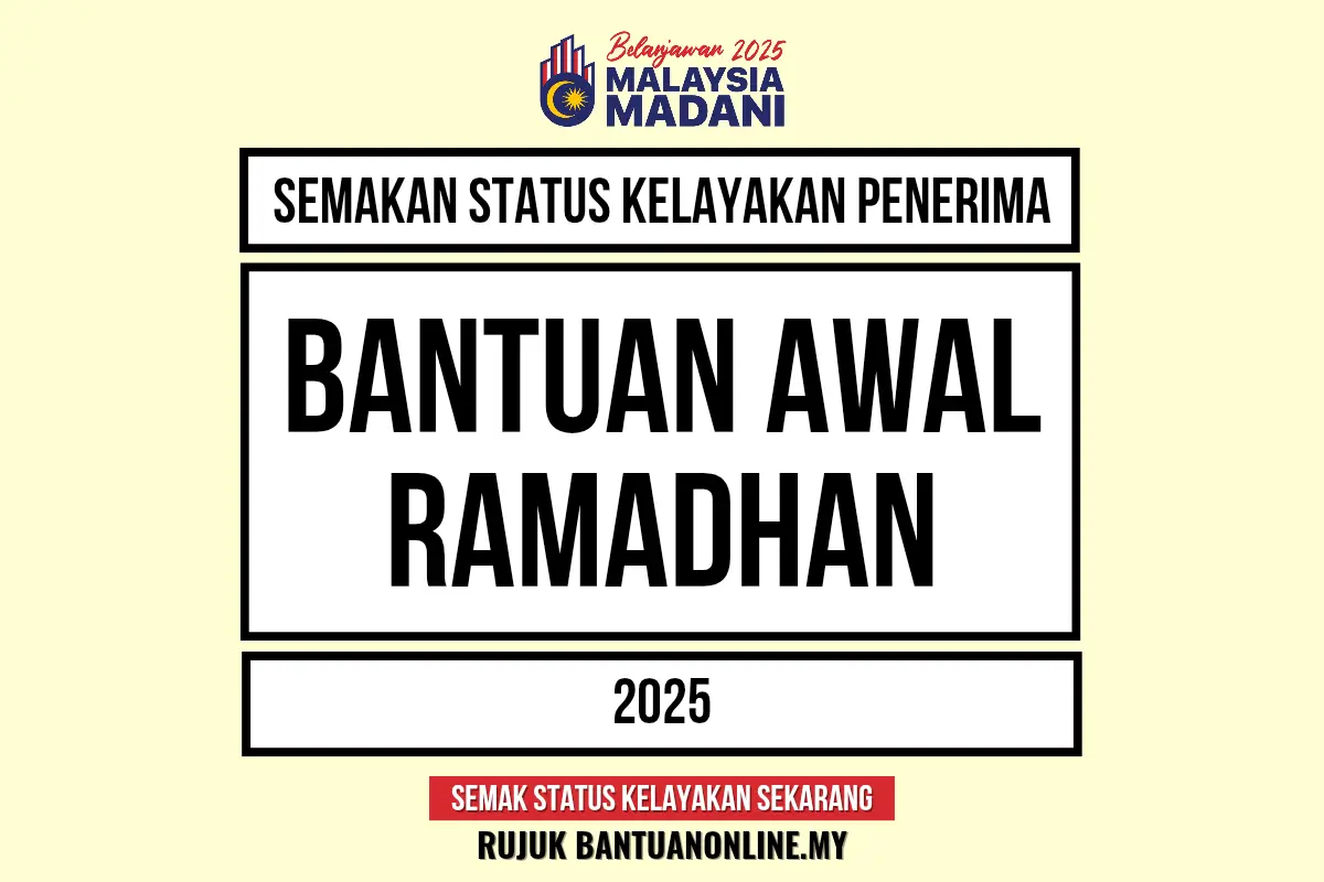 BANTUAN AWAL 2025 RAMADHAN