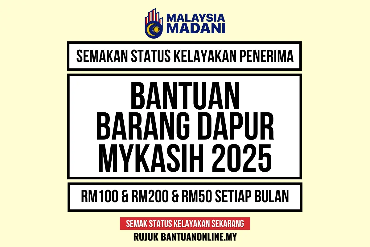 BANTUAN BARANG DAPUR MYKASIH 2025