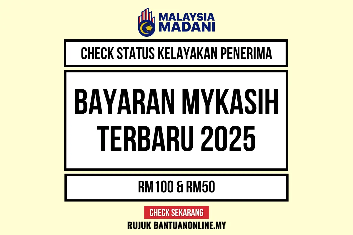 CHECK STATUS MYKASIH 2025