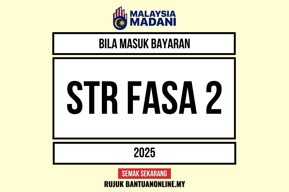 jadual str fasa 2 2025