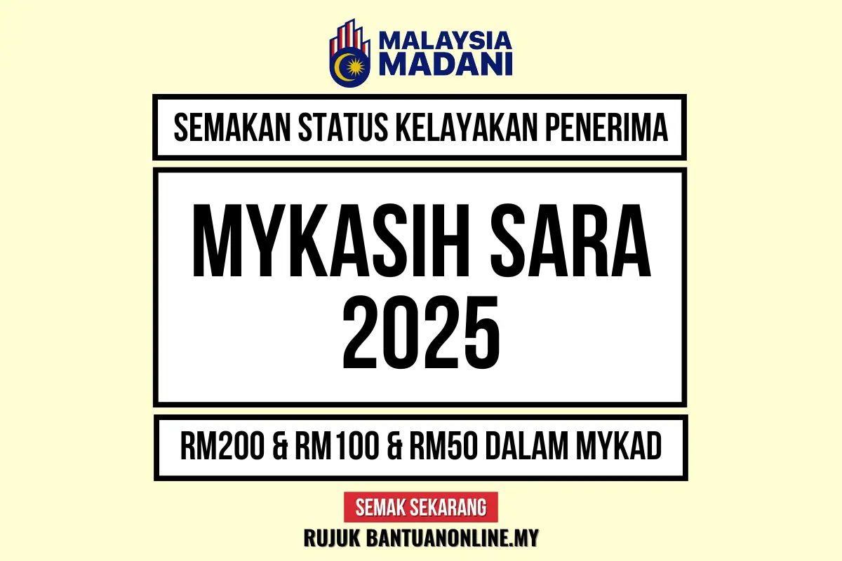 SEMAKAN STATUS MYKASIH 2025