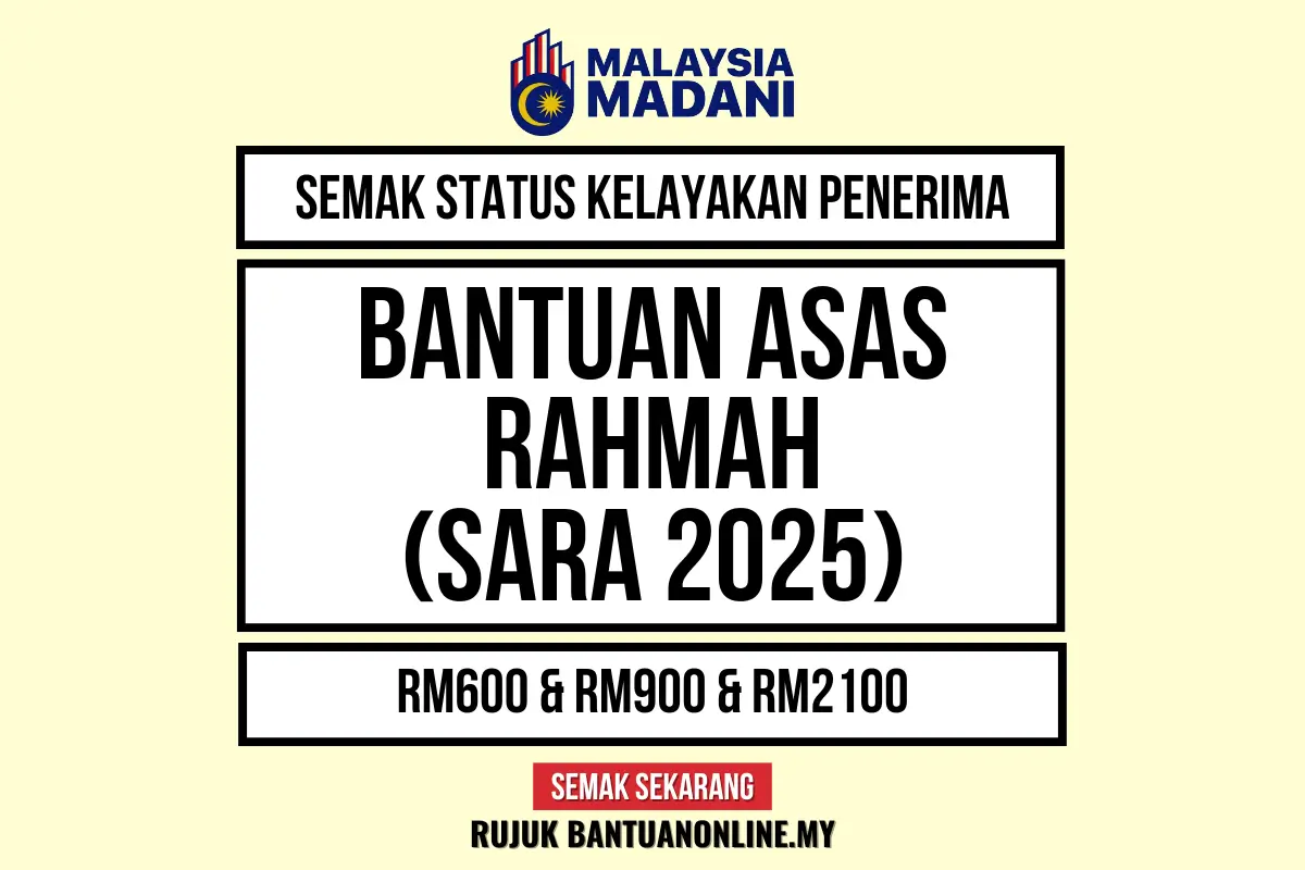 BANTUAN ASAS 2025 SARA