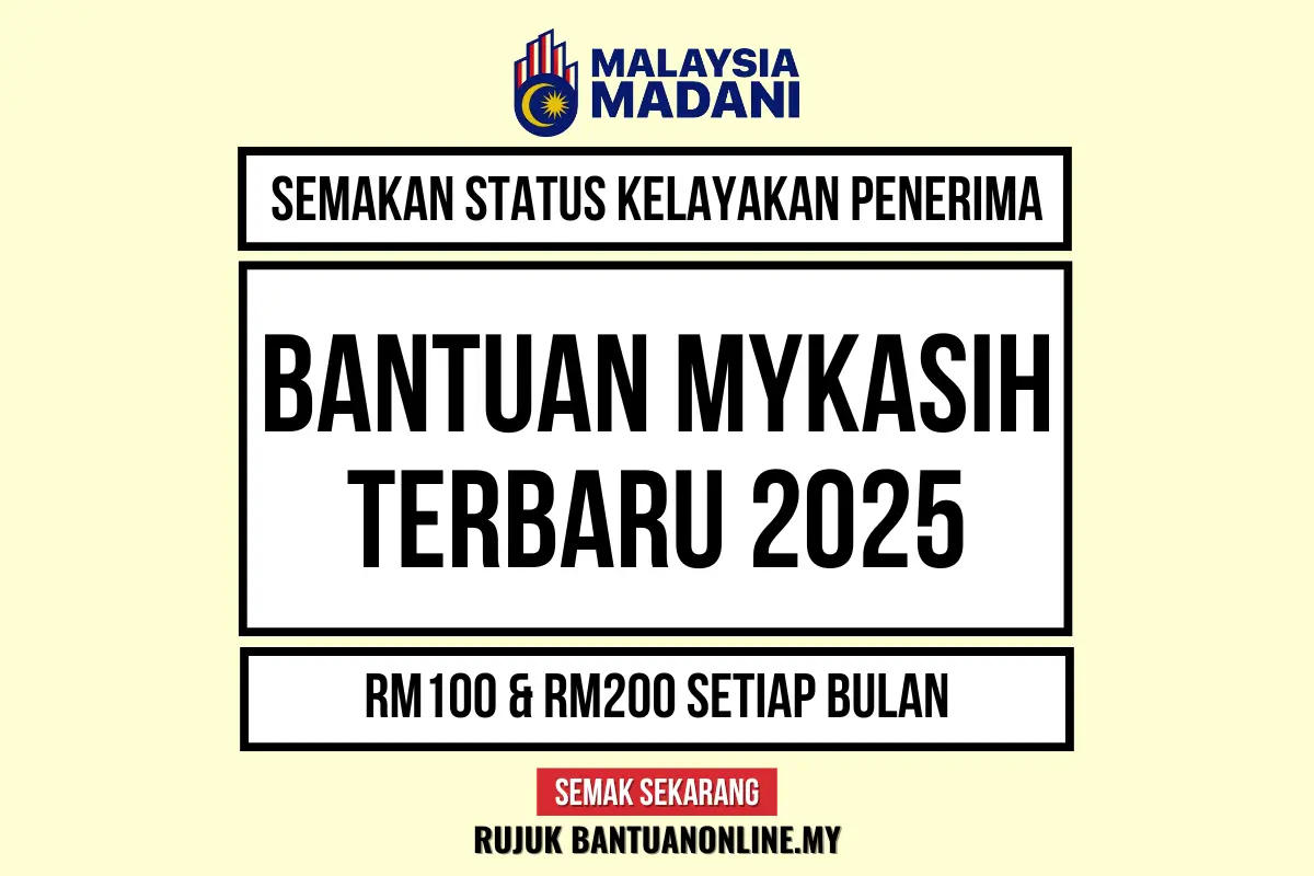 BANTUAN MYKASIH 2025 SEMAKAN