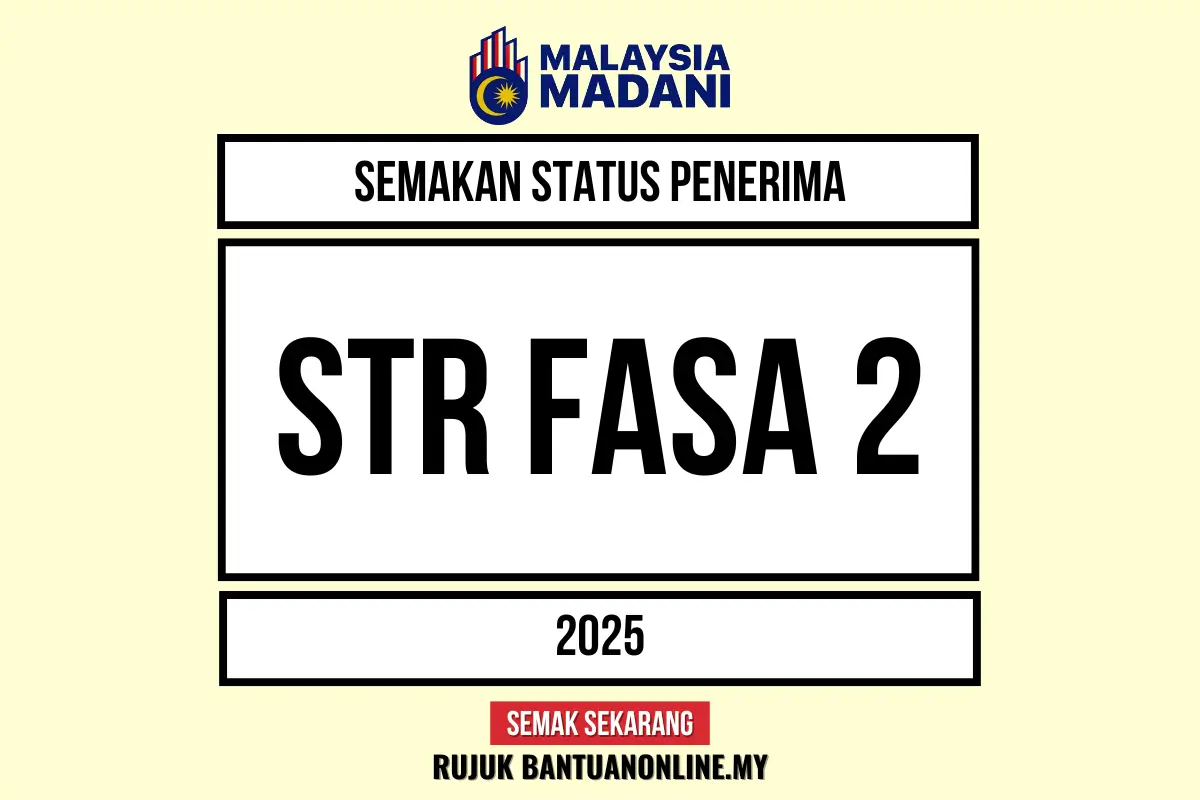 SEMAKAN STATUS STR FASA 2 2025