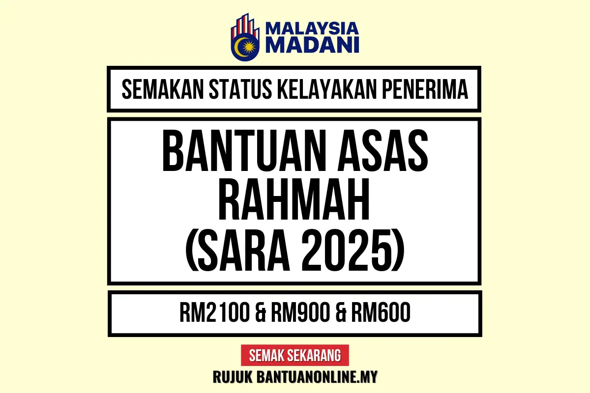 BANTUAN ASAS SARA HIDUP 2025