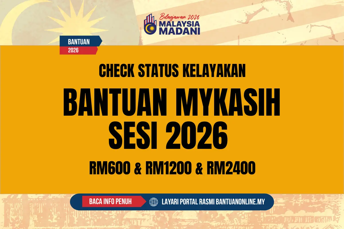 CHECK STATUS BANTUAN MYKASIH