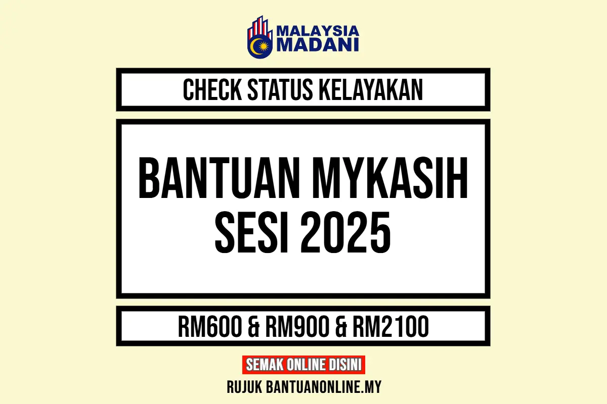 CHECK STATUS BANTUAN MYKASIH