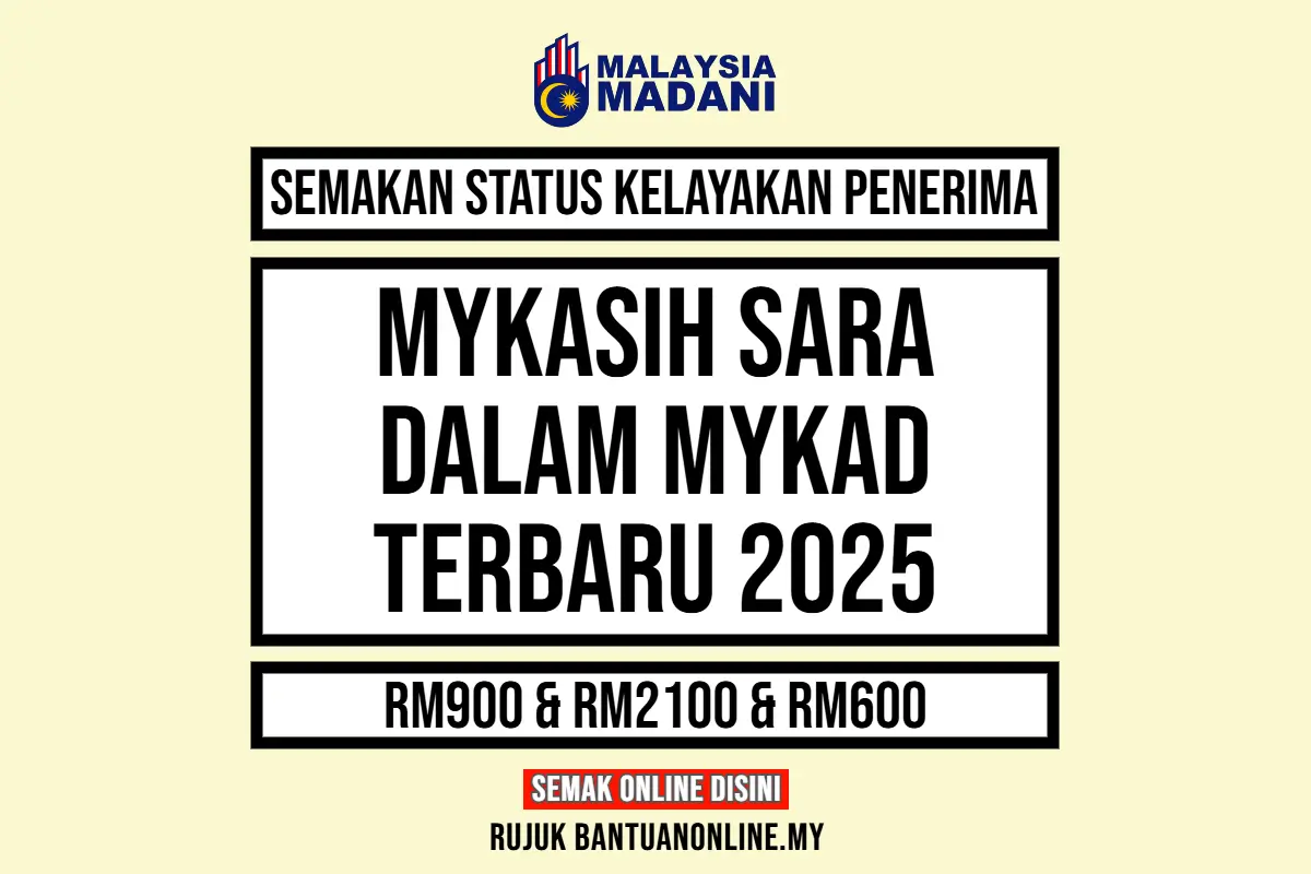 MYKASIH SARA 2025 DALAM MYKAD