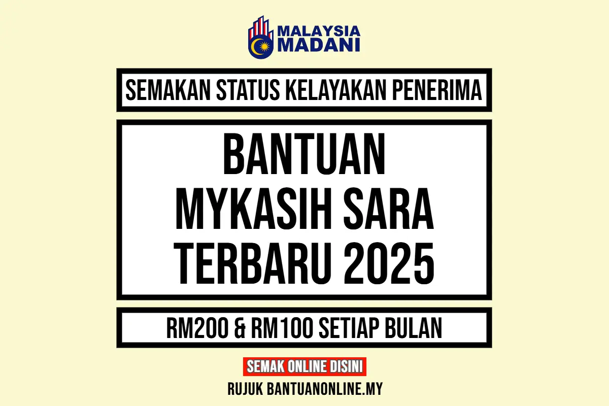 SEMAKAN BANTUAN MYKASIH SARA