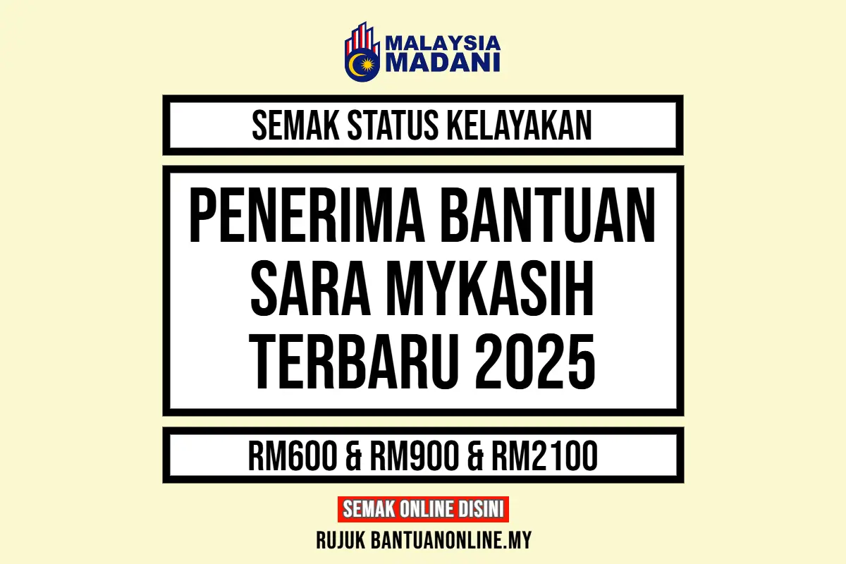 SEMAKAN SARA ONLINE 2025