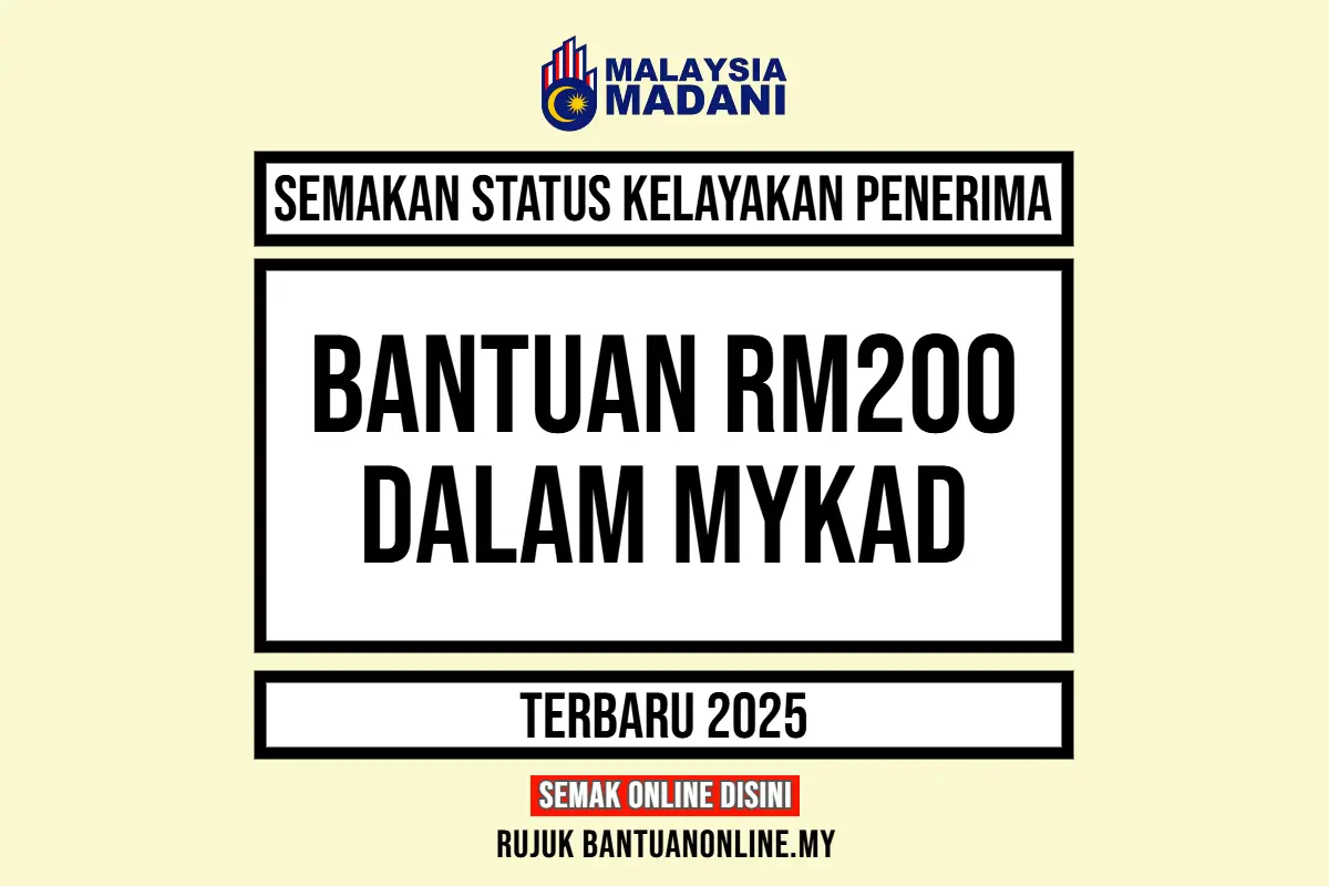 BANTUAN 200 DALAM MYKAD