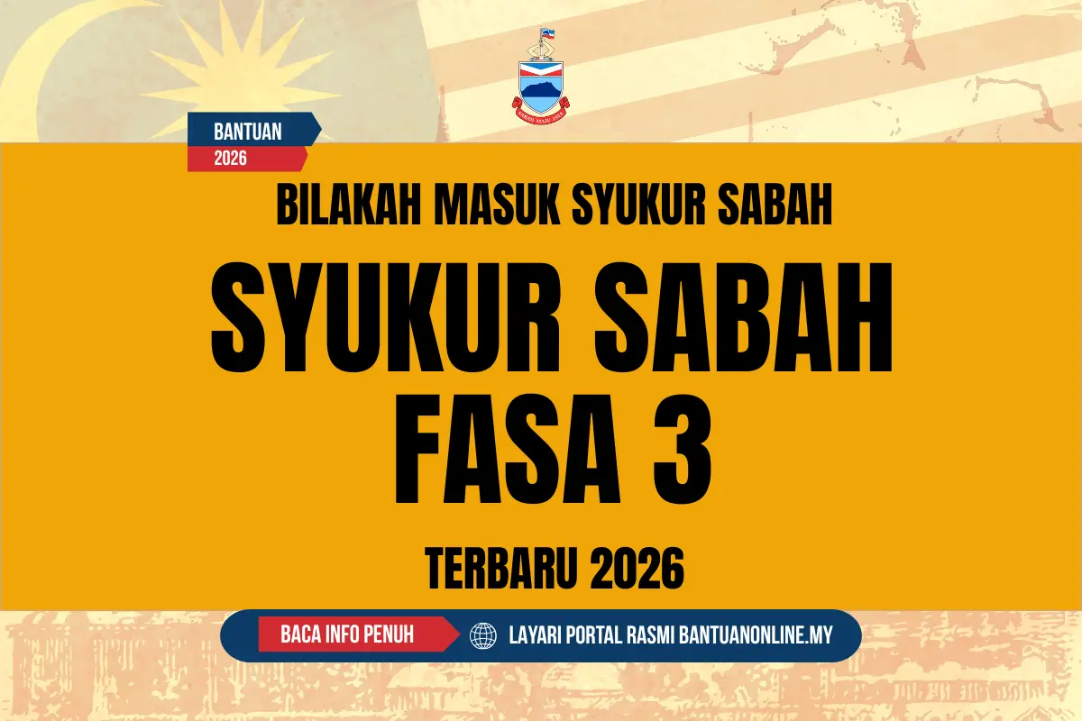 BILAKAH MASUK SYUKUR SABAH