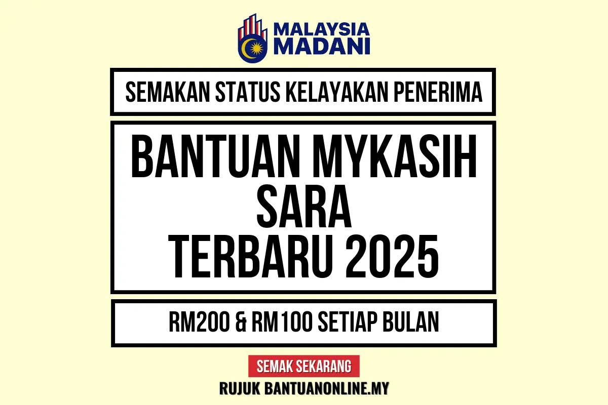 SEMAKAN MYKASIH SARA 2025