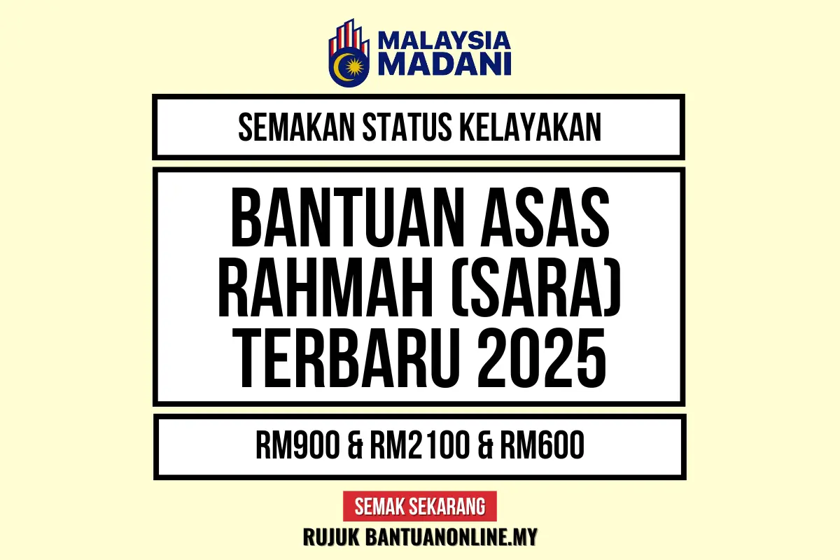 SEMAKAN BANTUAN RAHMAH 2025