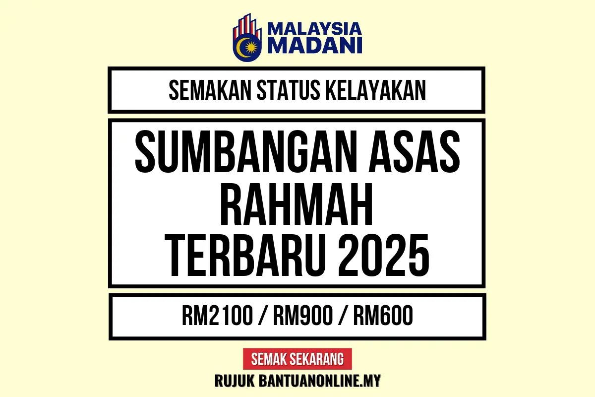 SEMAKAN SUMBANGAN ASAS RAHMAH MYKASIH 2025