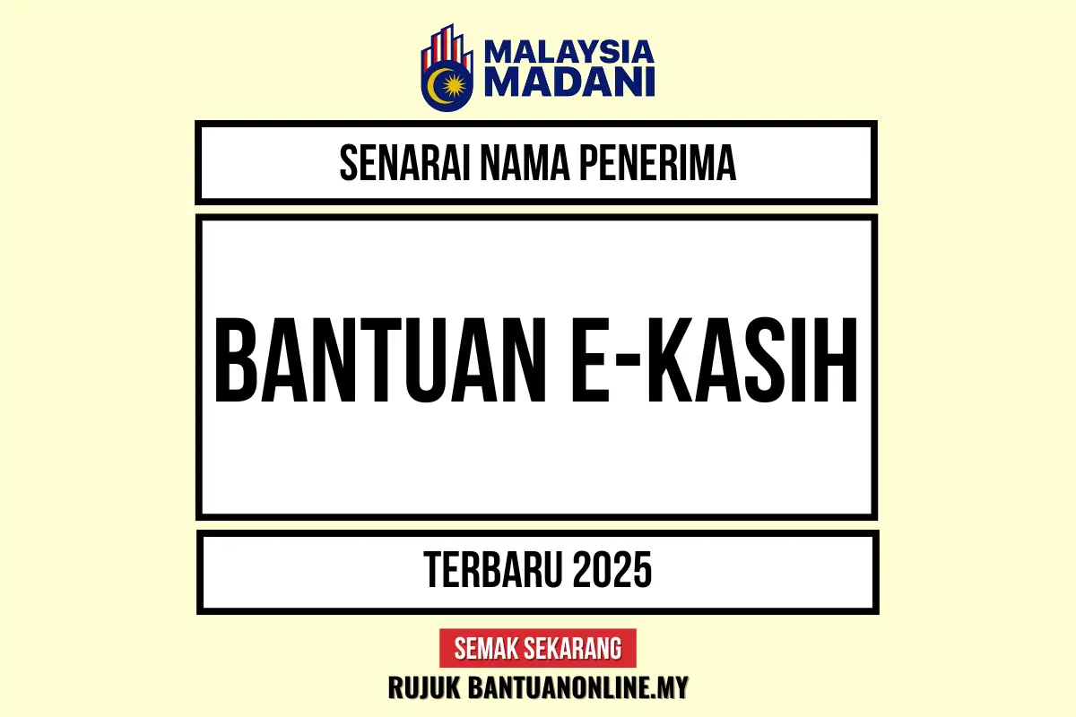 SENARAI NAMA PENERIMA BANTUAN EKASIH 2025