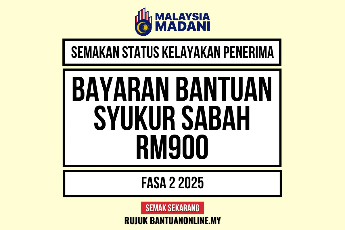 SEMAKAN SYUKUR SABAH 2025