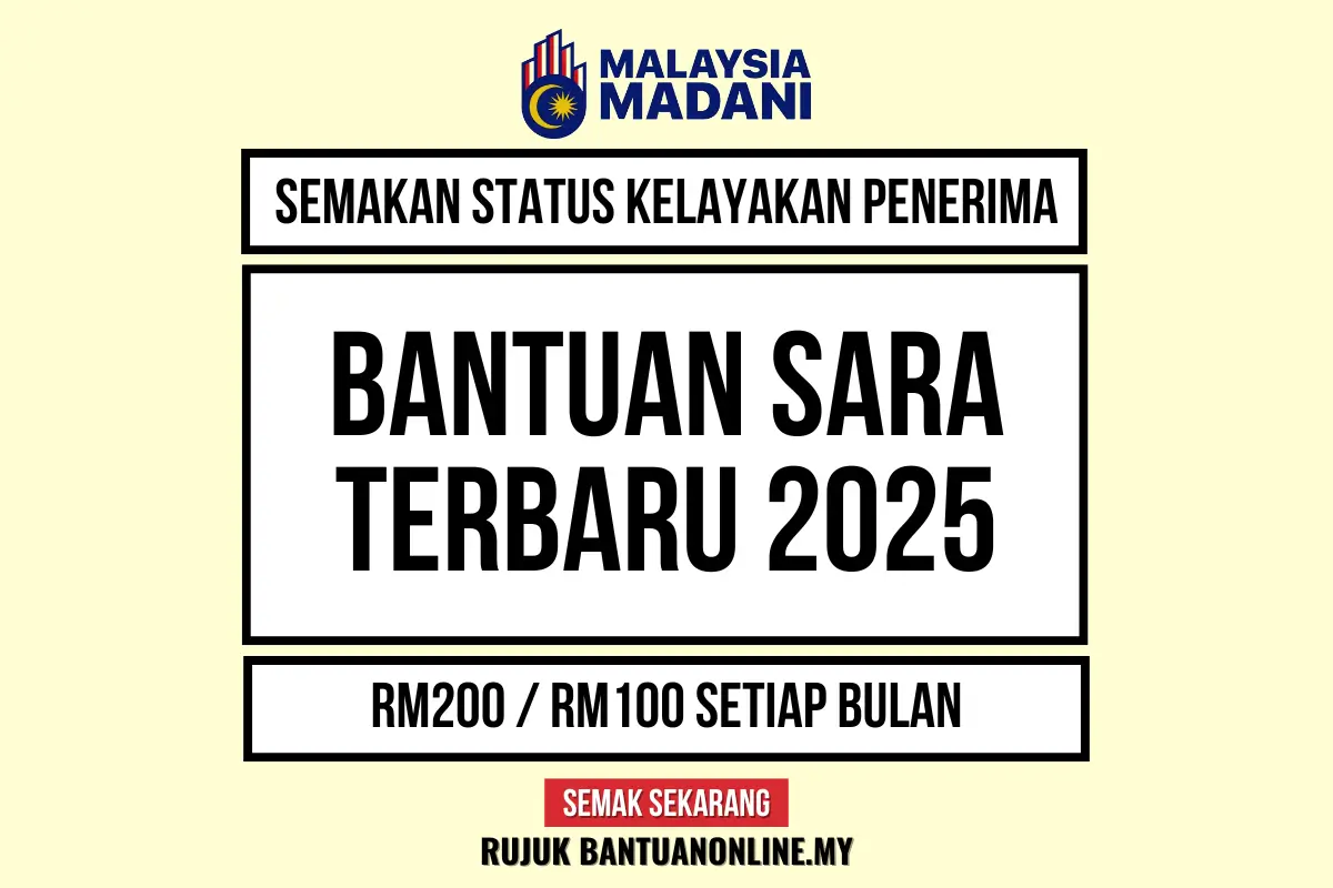 CEK BANTUAN SARA 2025
