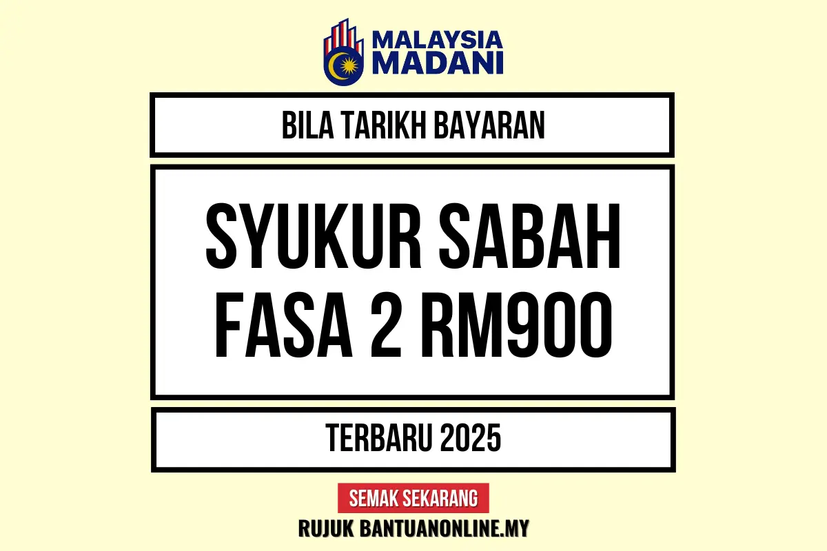 BILA MASUK SYUKUR SABAH FASA 2 2025