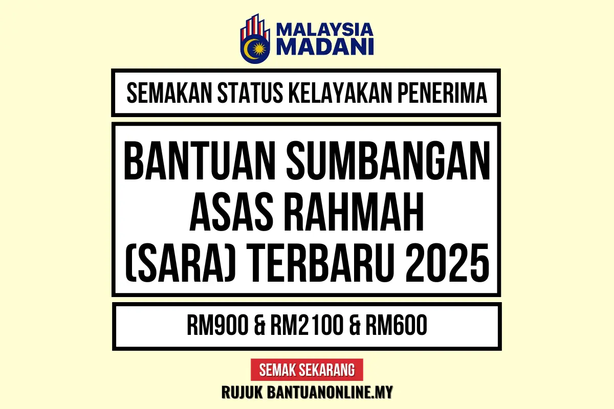 SEMAKAN SUMBANGAN ASAS RAHMAH SARA 2025