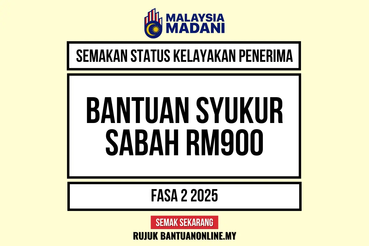 LOG MASUK BANTUAN SYUKUR SABAH