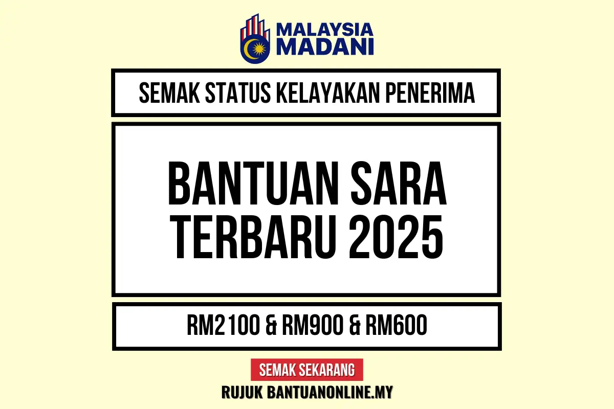SEMAKAN STATUS SARA 2025
