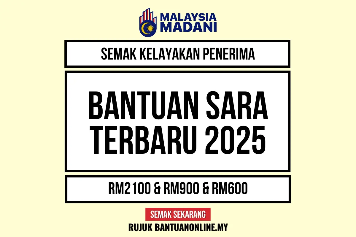SARA 2025 SEMAK STATUS
