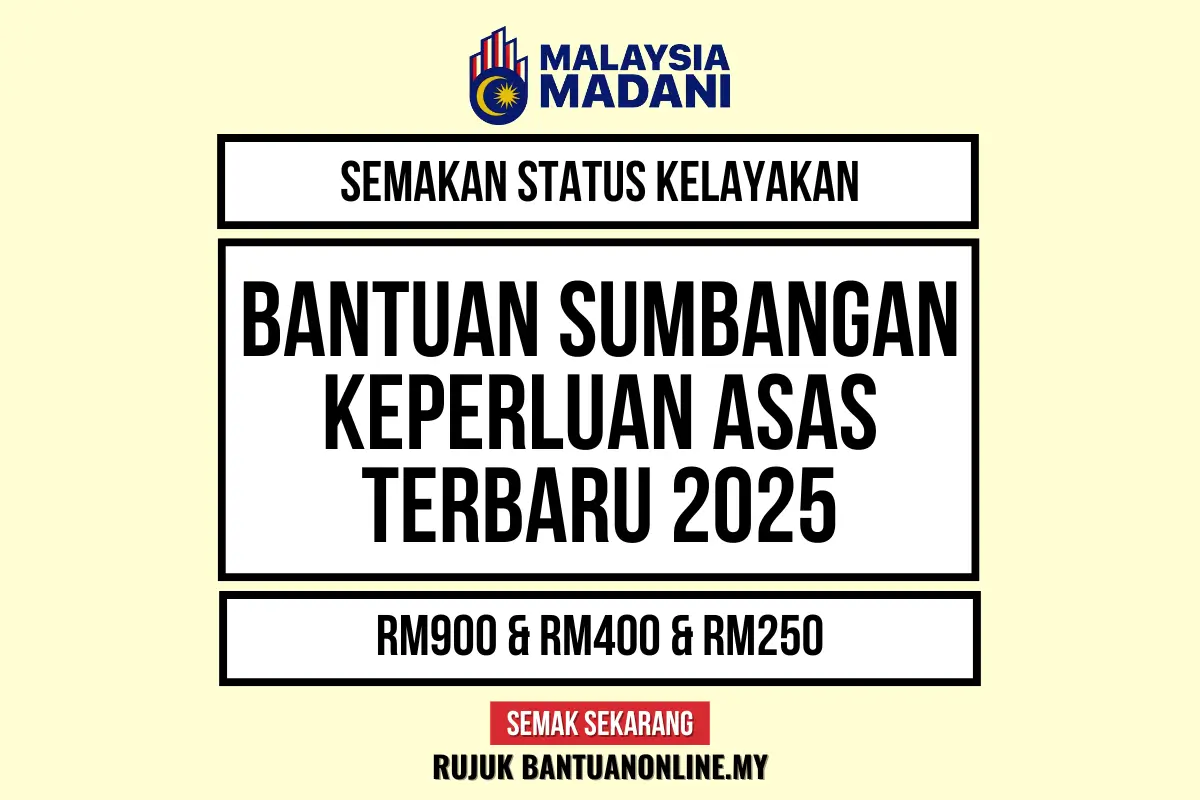 SEMAKAN SUMBANGAN KEPERLUAN ASAS 2025