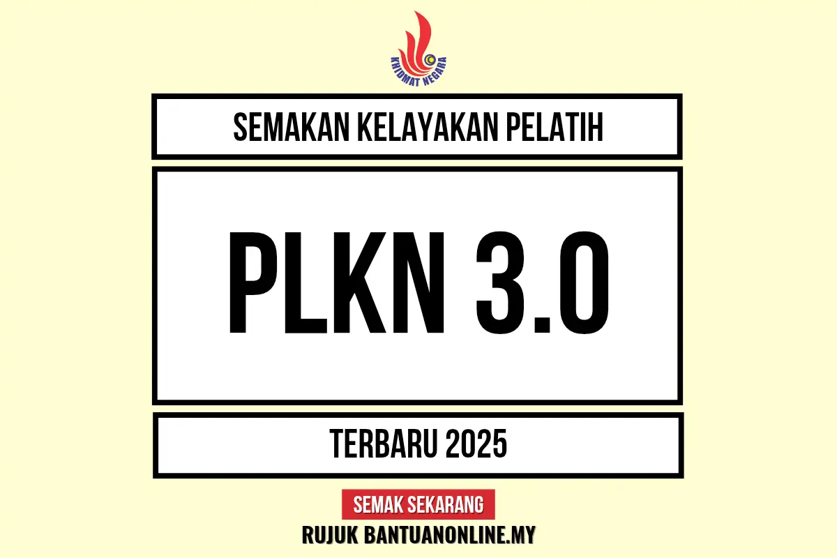 SEMAKAN PELATIH TERPILIH PLKN