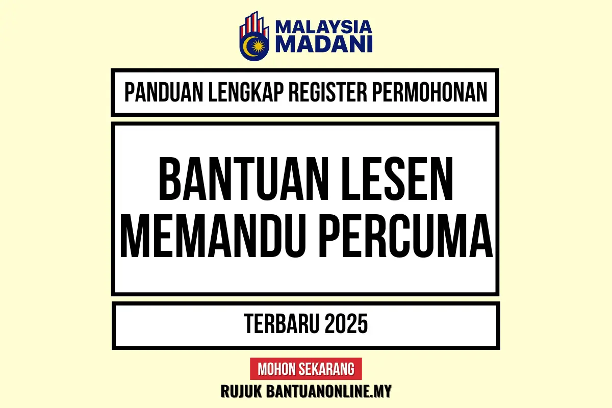 PENDAFTARAN LESEN PERCUMA 2025