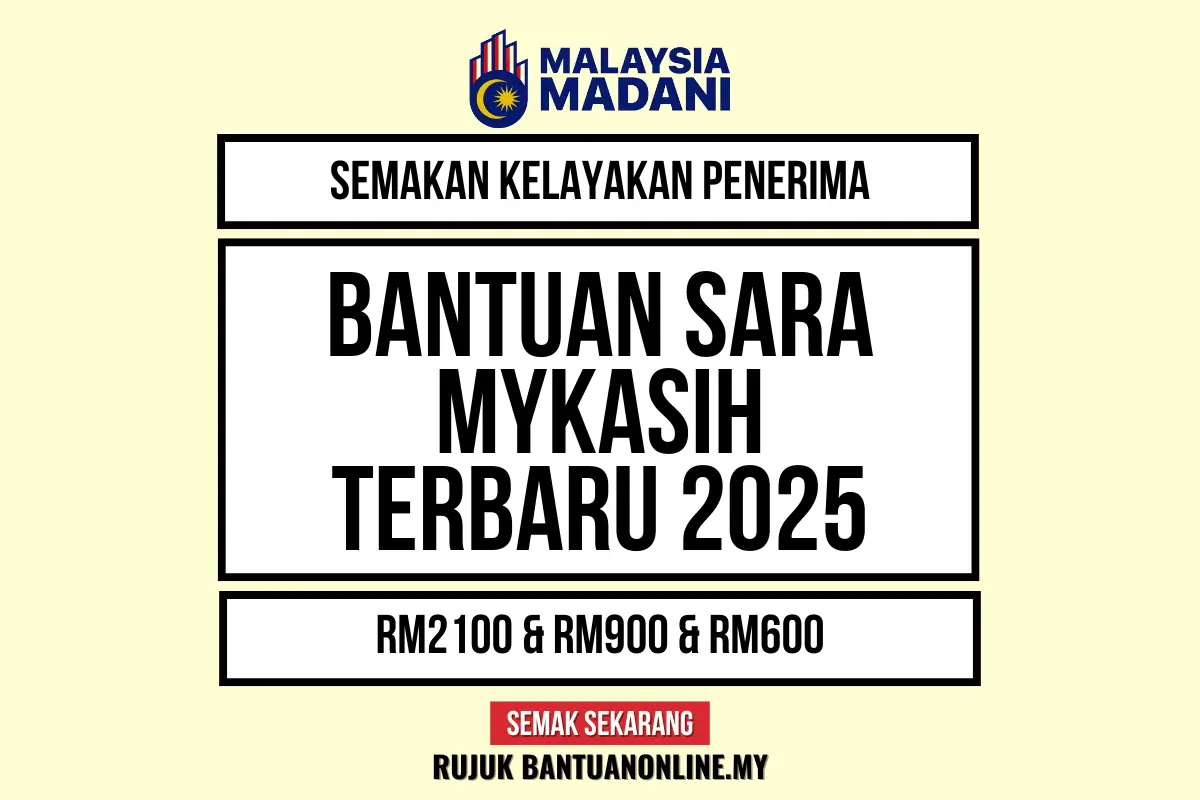 SEMAKAN STATUS SARA MYKASIH 2025
