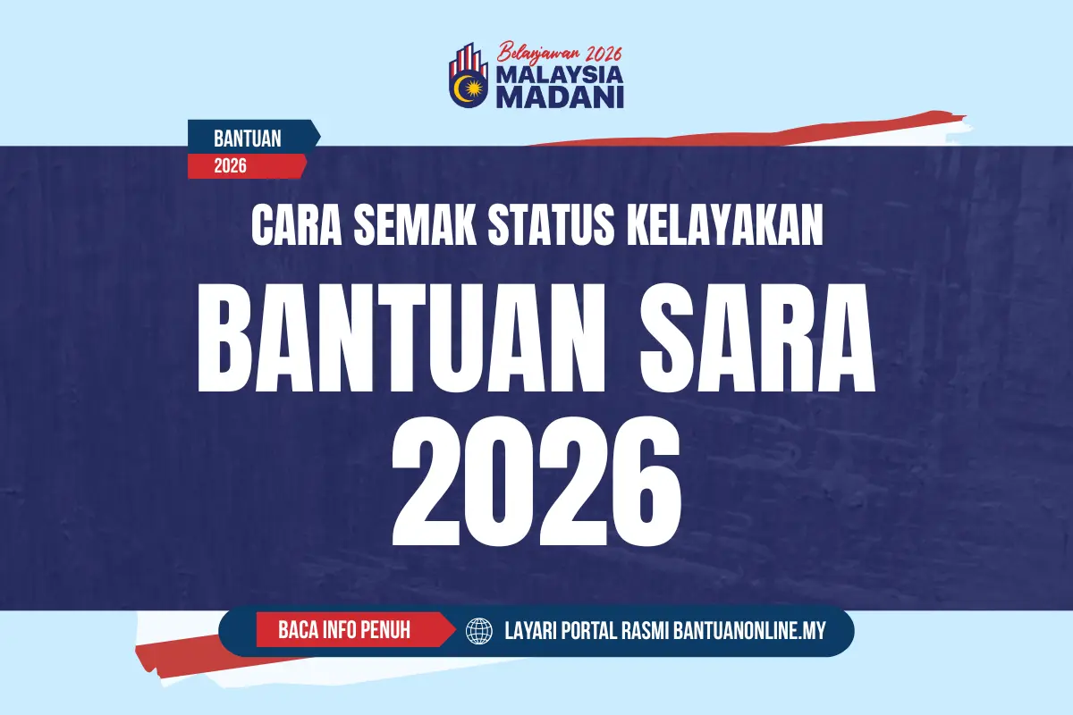 CARA SEMAK STATUS SARA
