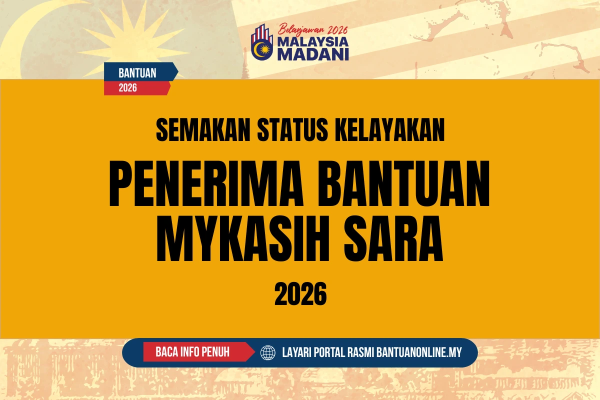 CARA SEMAKAN SARA MYKASIH