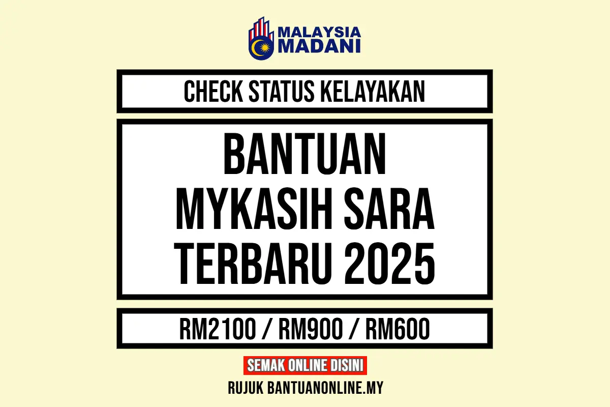 CEK MYKASIH SARA 2025