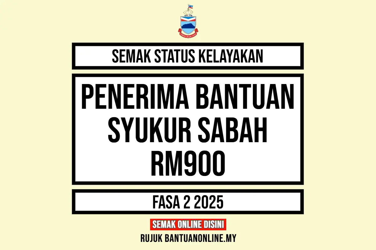 LOG MASUK BANTUAN SYUKUR SABAH