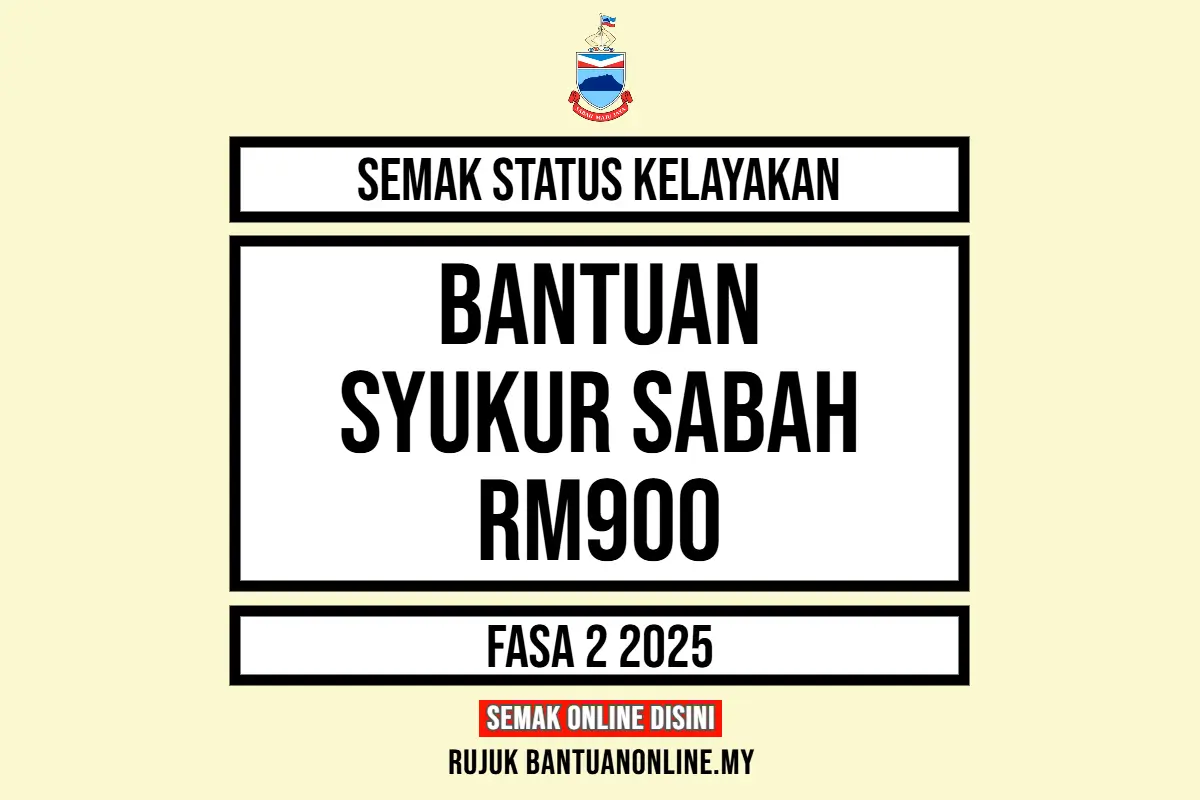 LOGIN BANTUAN SABAH