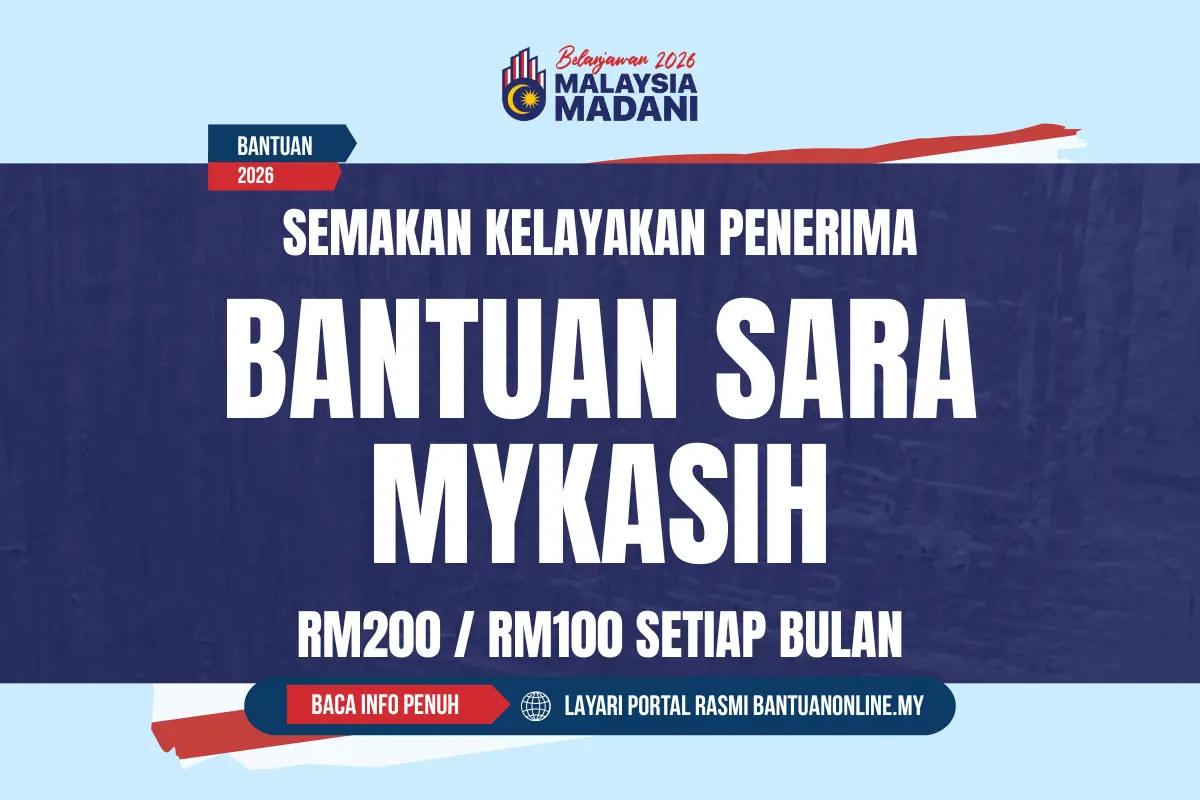 SEMAKAN BANTUAN SARA MYKASIH