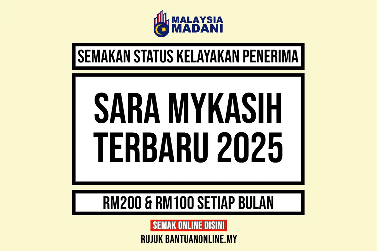 SEMAKAN BANTUAN SARA MYKASIH 2025
