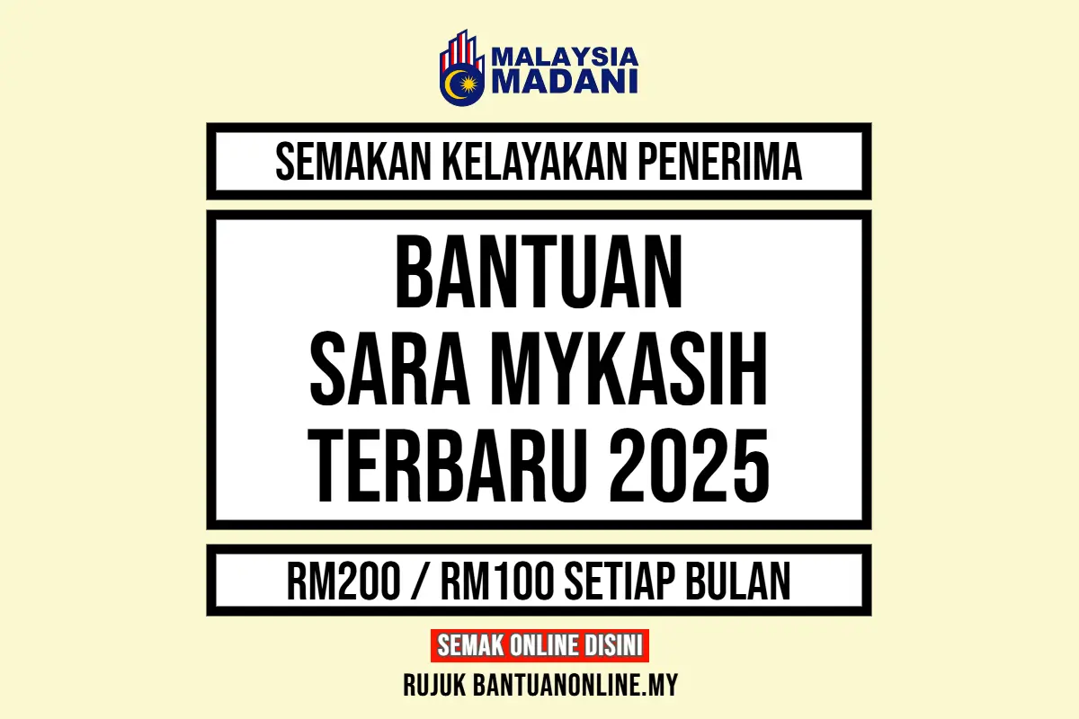 SEMAKAN BANTUAN SARA MYKASIH