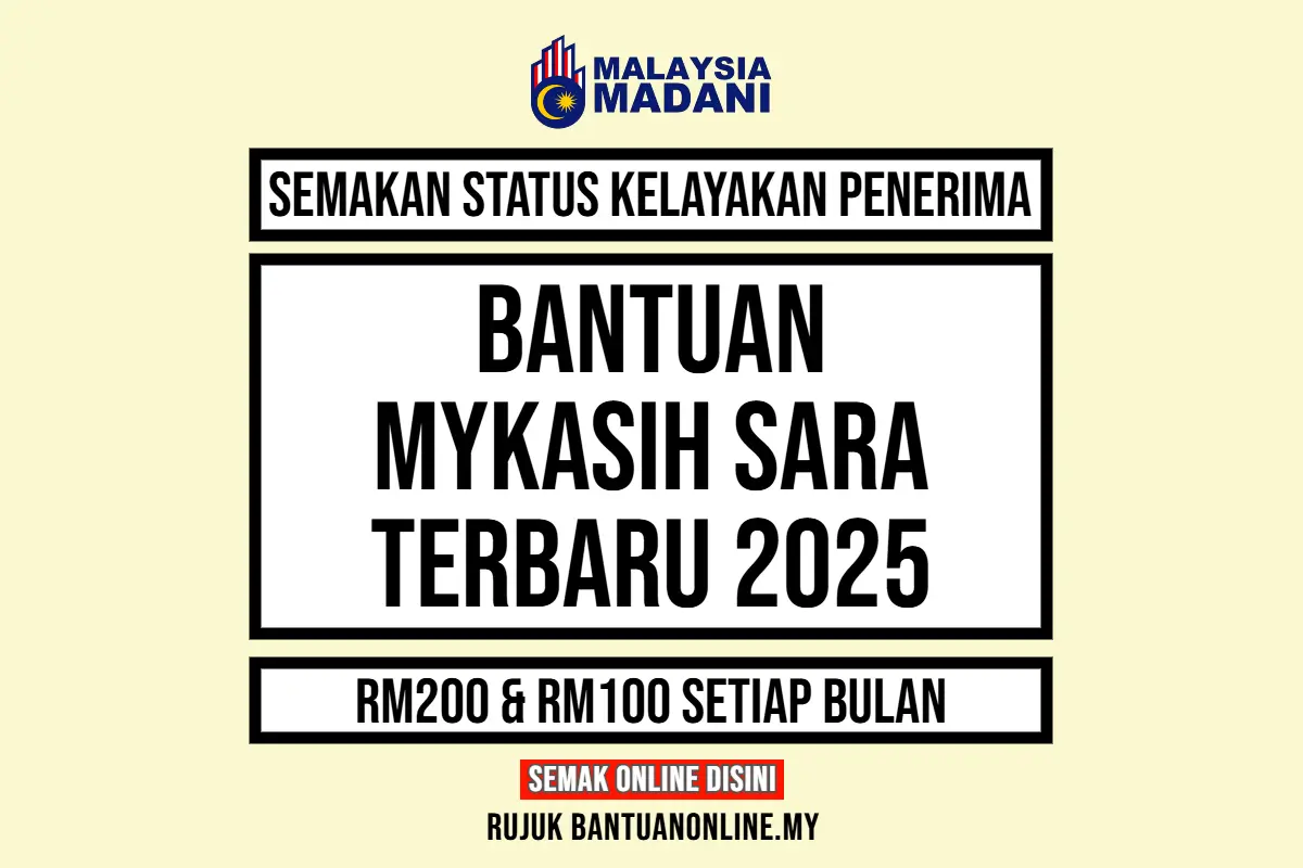 SEMAKAN MYKASIH SARA ONLINE