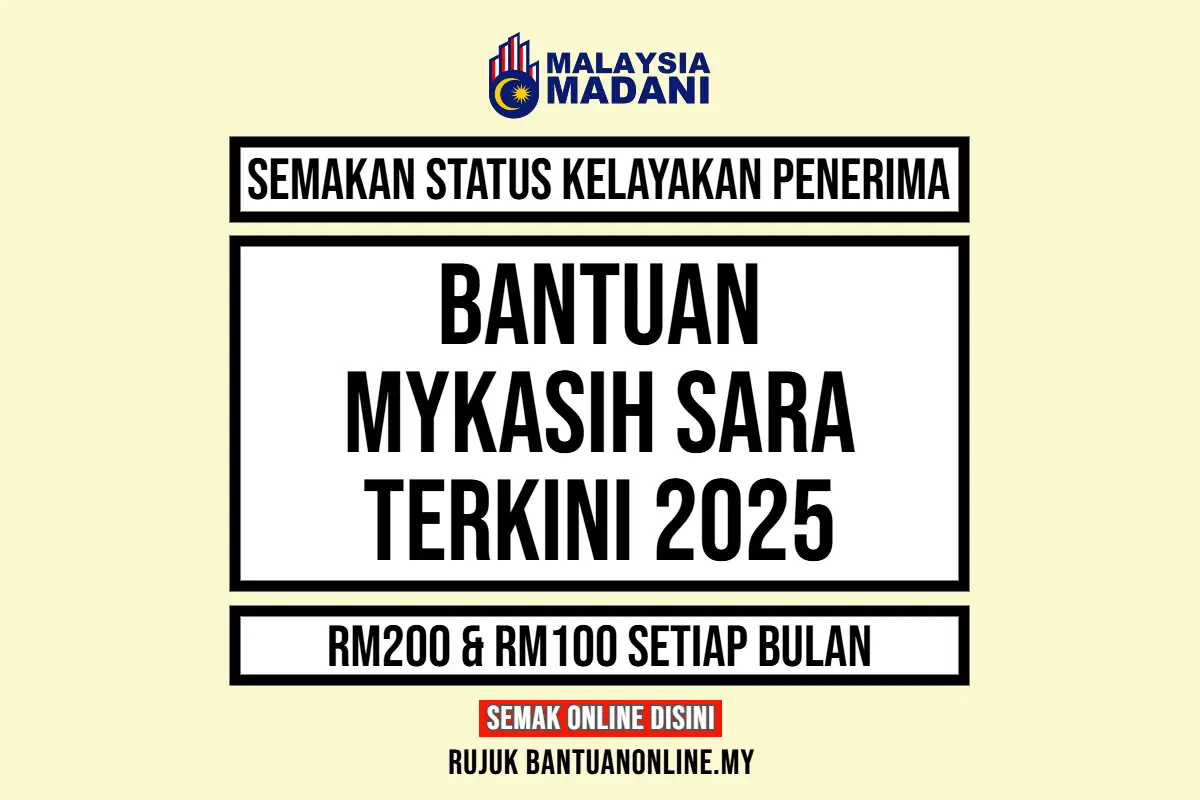 SEMAKAN MYKASIH SARA TERKINI