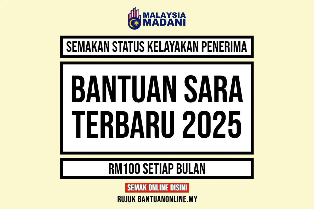 SEMAKAN STATUS SARA RM100