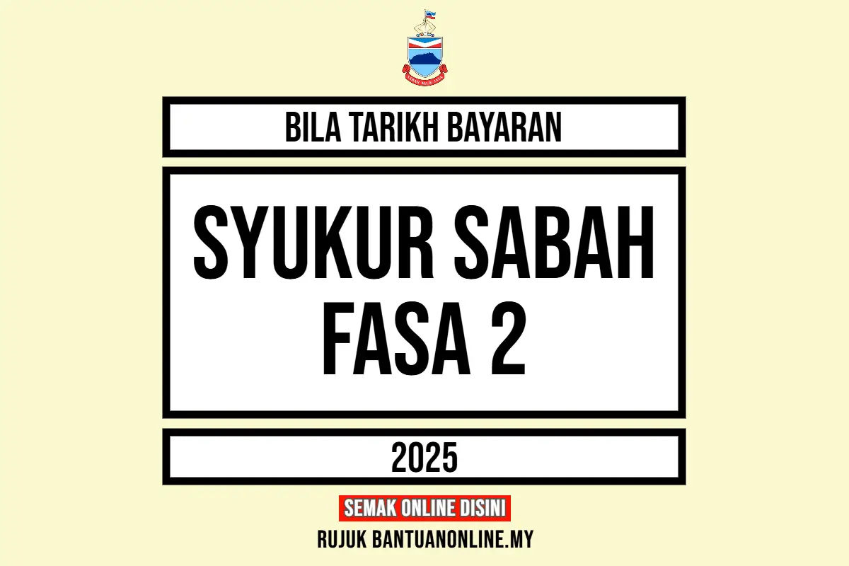 SYUKUR SABAH BILA BAYAR FASA 2