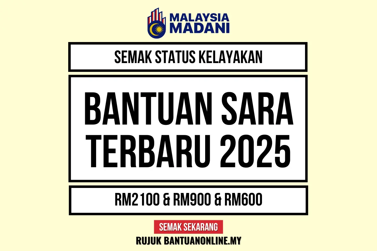 SEMAK STATUS SARA 2025